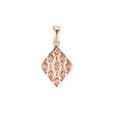 Pendant in Rose Gold, two tone plating colors