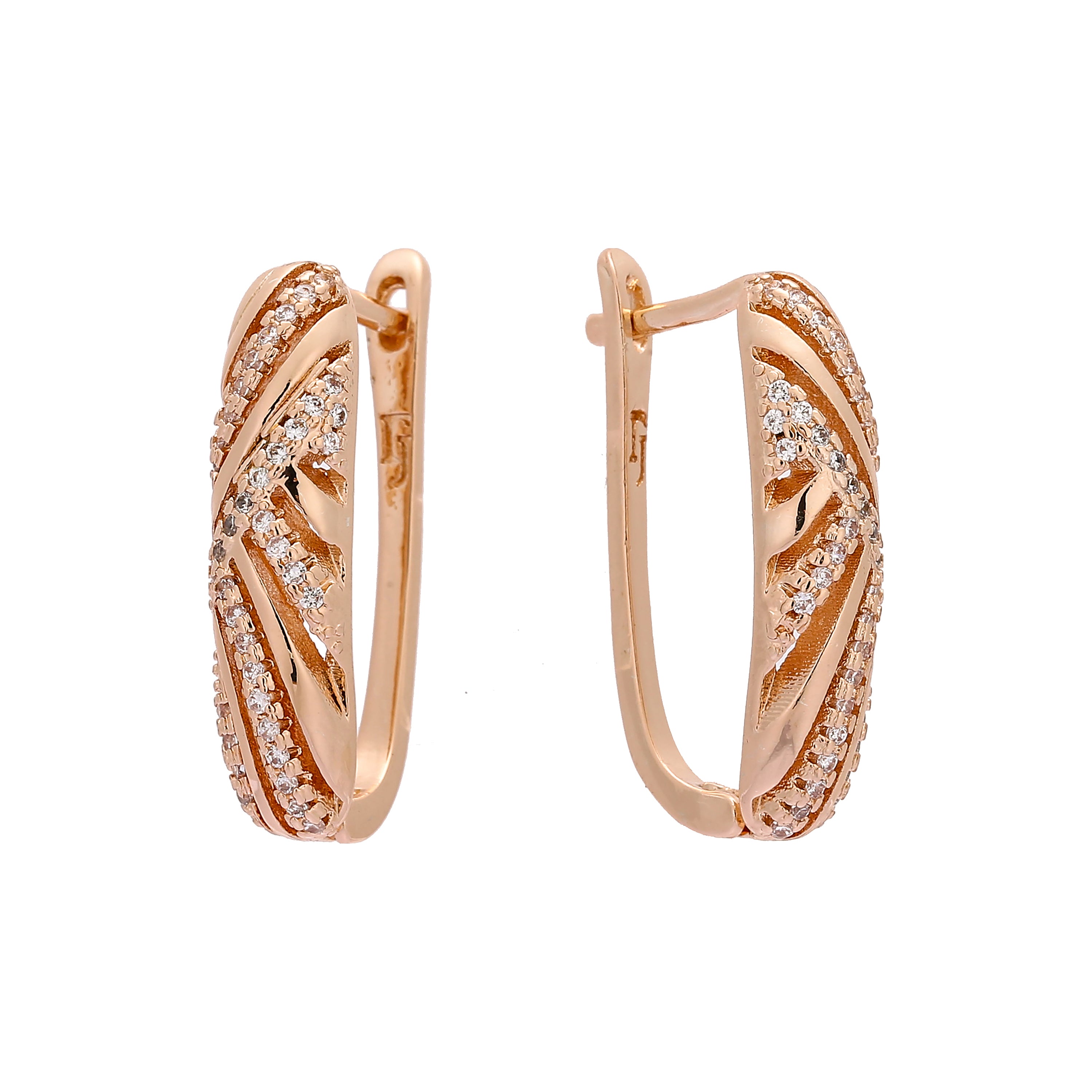 aretes de oro de 14k