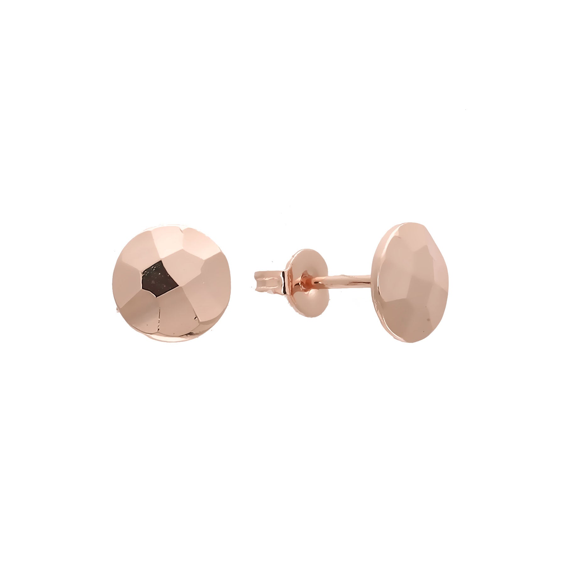 Pendientes en Oro de 14K, baño de Oro Rosa colores