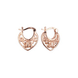 Rose Gold hoop earrings