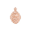 Saint Matrona pendant in Rose Gold two tone, 14K Gold plating colors