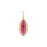 Pingente em ouro rosa, cores banhadas a ouro 14K