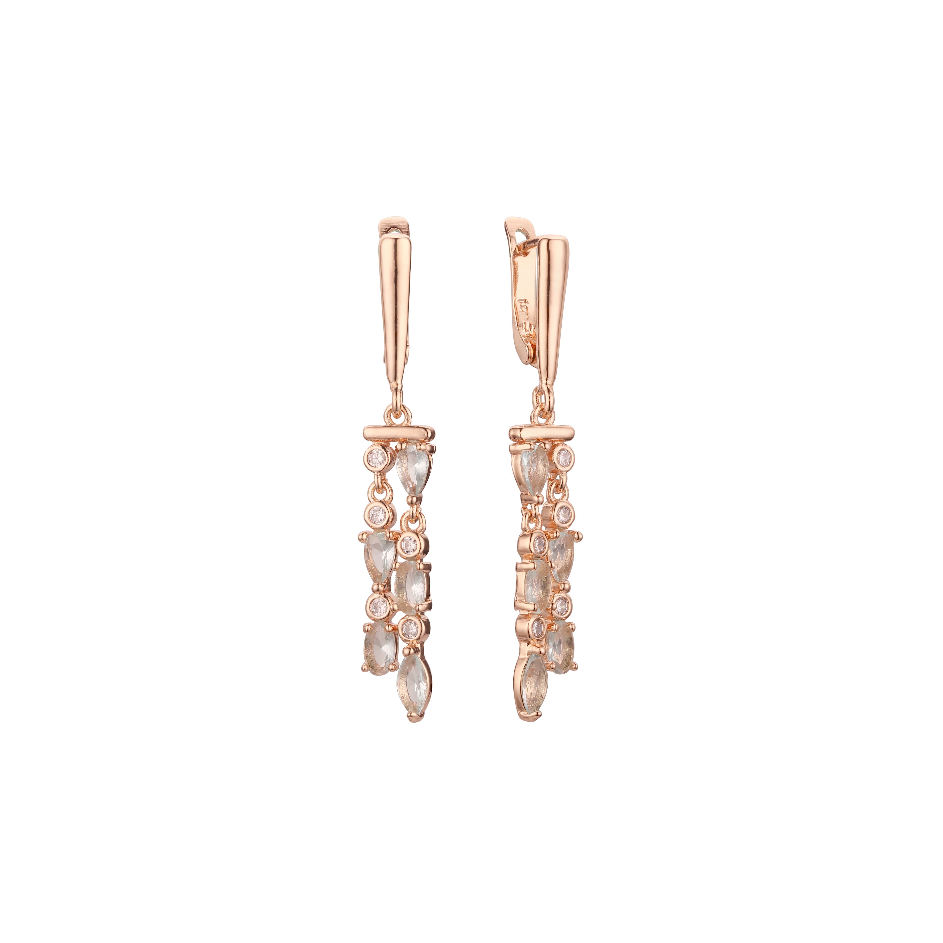 Rose Gold earrings