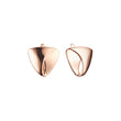 Earrings in Rose Gold, two tone plating colors