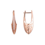 Earrings in 14K Gold, Rose Gold plating colors