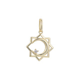 Pendant in Rose Gold, 14K Gold plating colors