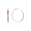 Rose Gold hoop earrings