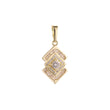 Pendant in 14K Gold, White Gold plating colors