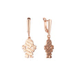 Rose Gold earrings with kids