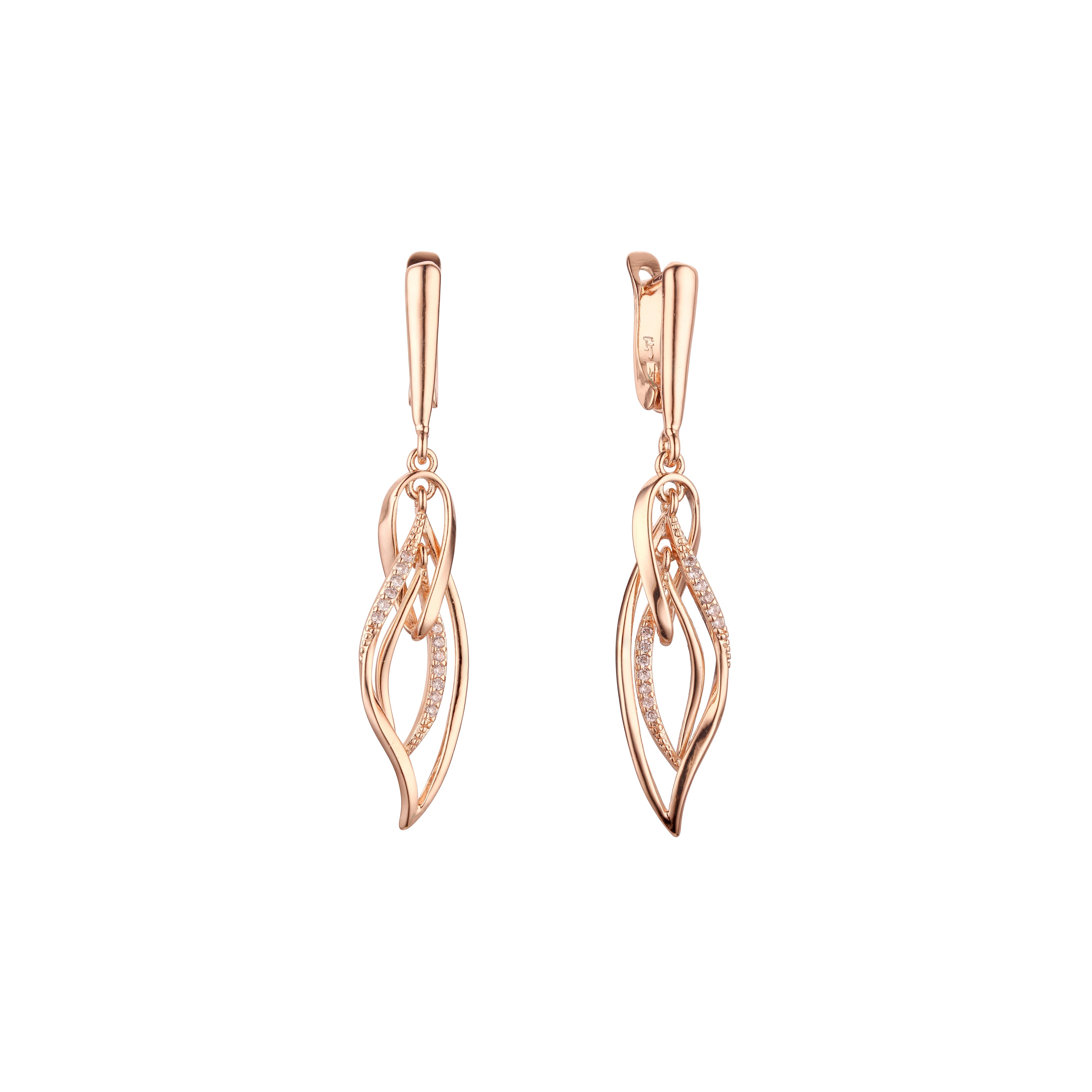 Rose Gold earrings