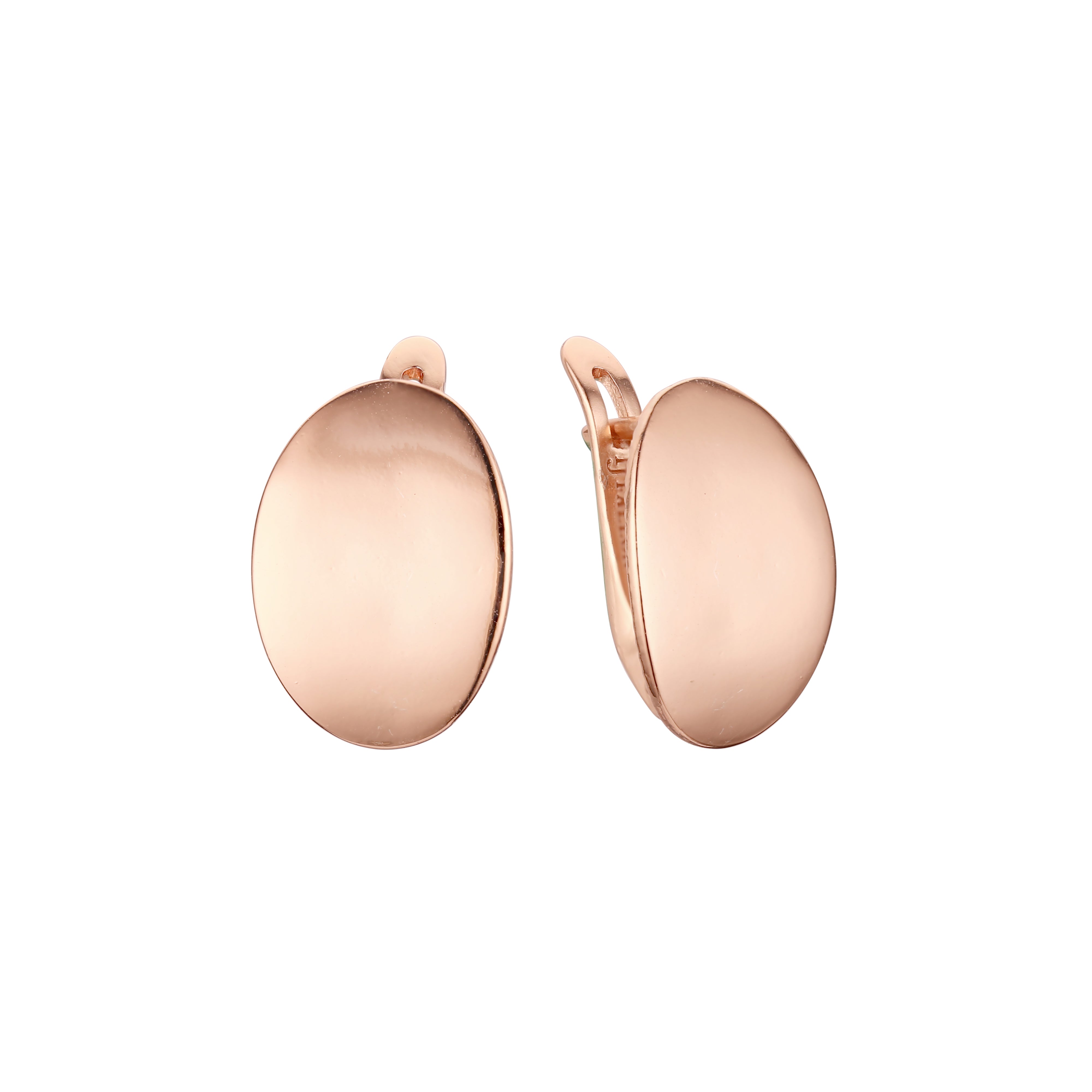 .Pendientes de Oro Rosa