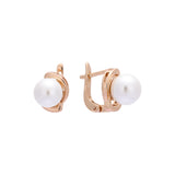 Pearl Rose Gold earrings