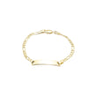 Men's ID bracelets plated in 14K Gold colors