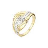 Anillos en Oro Rosa, baño de Oro de 14K bicolor