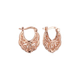 Rose Gold hoop earrings