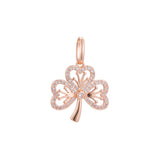 Pendant in Rose Gold two tone, 14K Gold plating colors