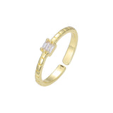 14K Gold open rings