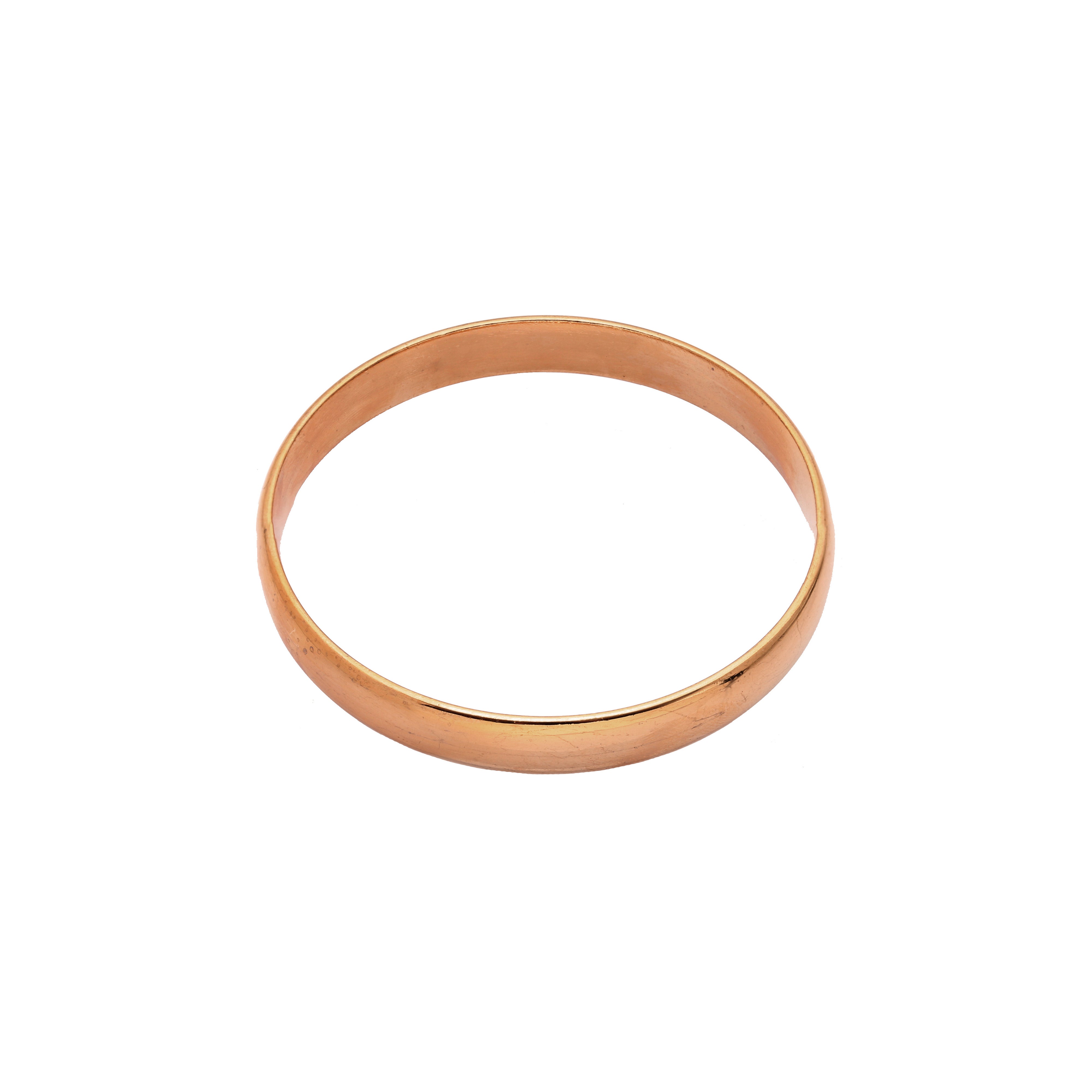 Glossy round bracelets 18K Gold, Rose Gold bracelets