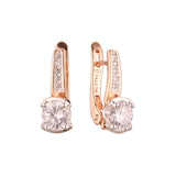 Earrings in 14K Gold, Rose Gold two tone plating colors