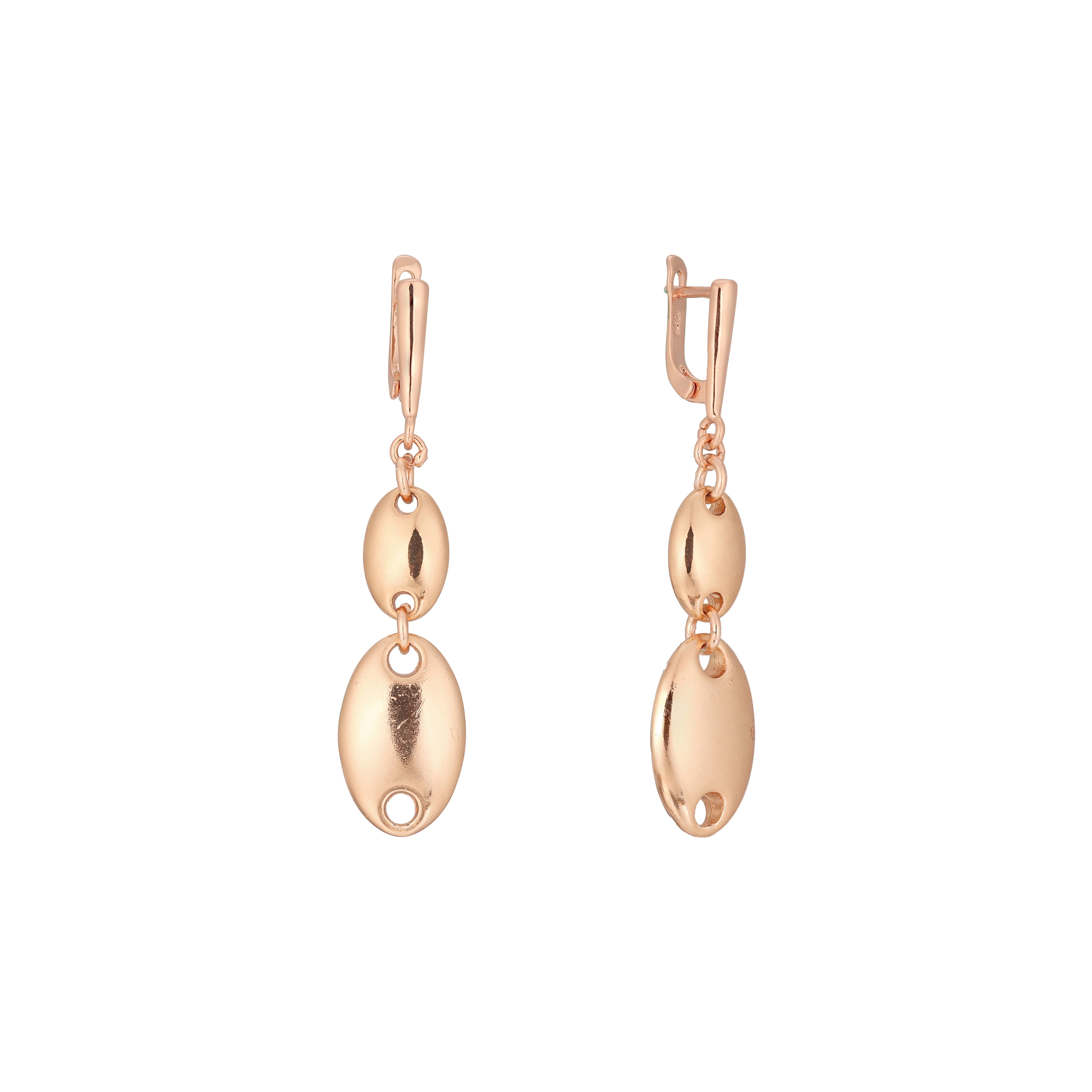 Rose Gold Drop Earrings