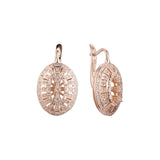 Earrings in 14K Gold, Rose Gold plating colors