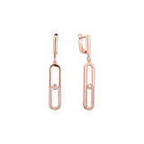 Rose Gold earrings