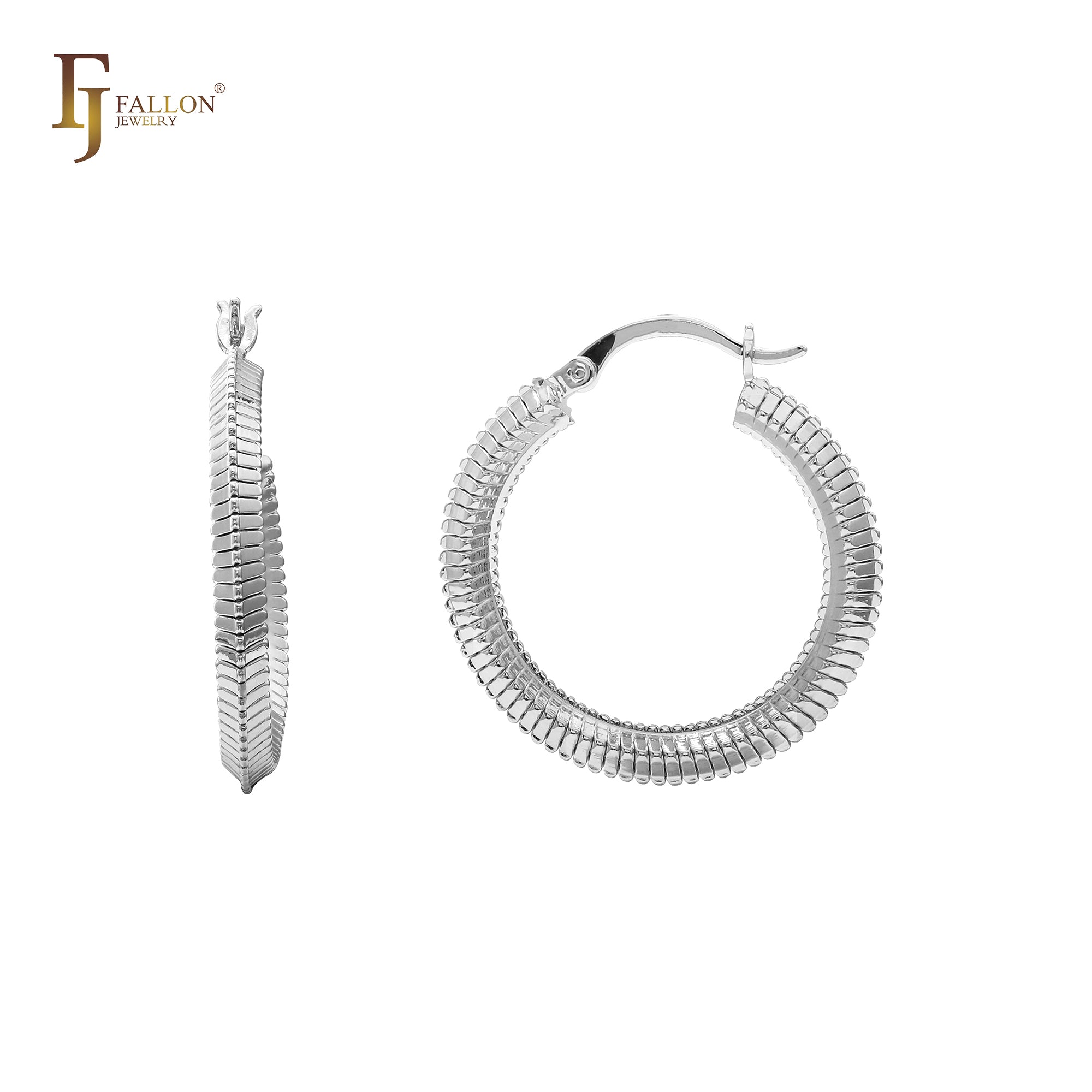 Spine Hoop earrings