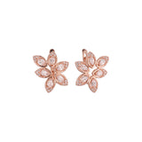 Pendientes de oro rosa