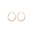 Rose Gold hoop earrings