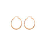 Rose Gold hoop earrings