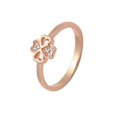 {Potential} 14K Gold clover rings