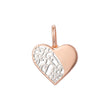 Pendant in Rose Gold two tone, 14K Gold plating colors