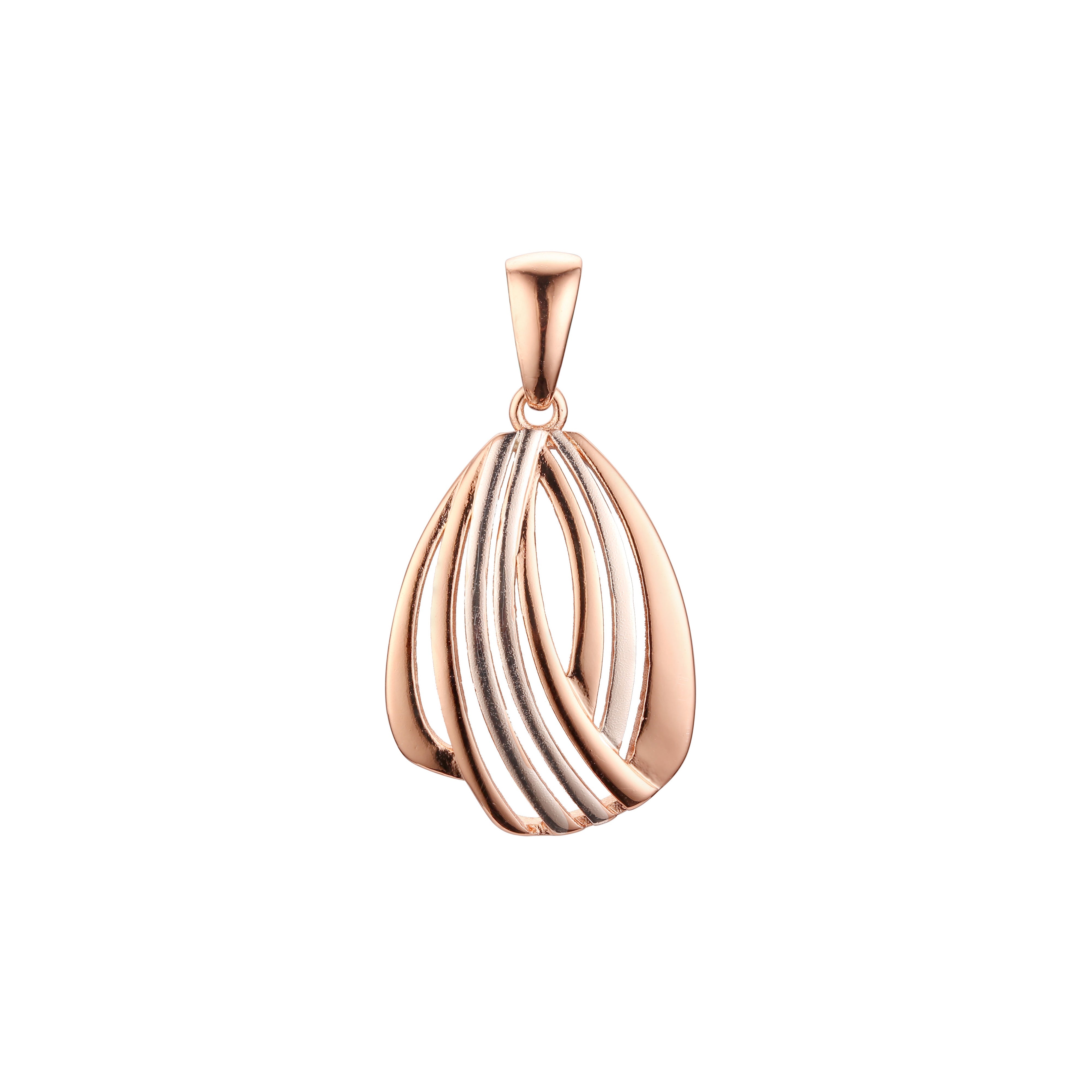 Rose Gold in 2 colors pendant