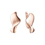 Pendientes de oro rosa