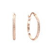 Rose Gold hoop earrings